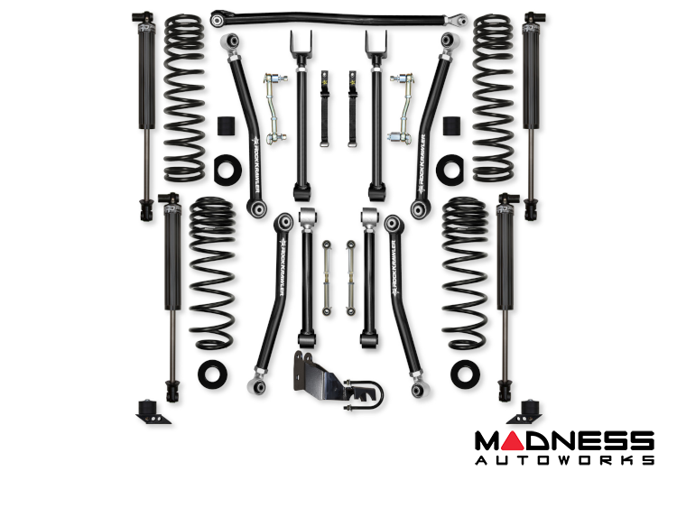 Jeep Wrangler JL Lift Kit - Rock Krawler - Adventure X - Stage 1 - 2020+ Jeep Wrangler JL Lift Kit - Rock Krawler - Adventure X - Stage 1 - 2020+